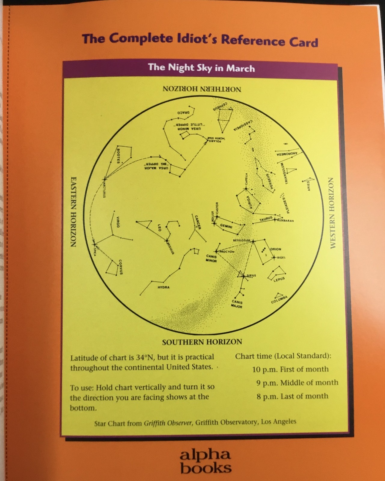 Book, Idiot’s Guide to Astronomy, Alpha Books, 1999, 448 pages, illustrated