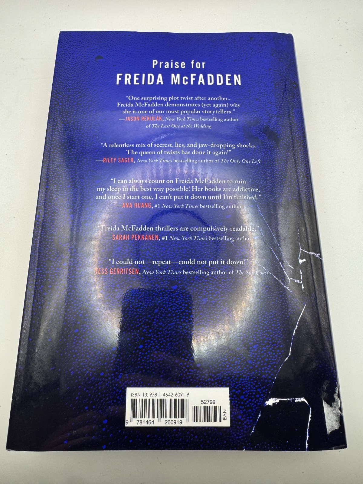 THE INTRUDER by Freida McFadden Sprayed Edge DELUXE EDITION Thriller Hardcover