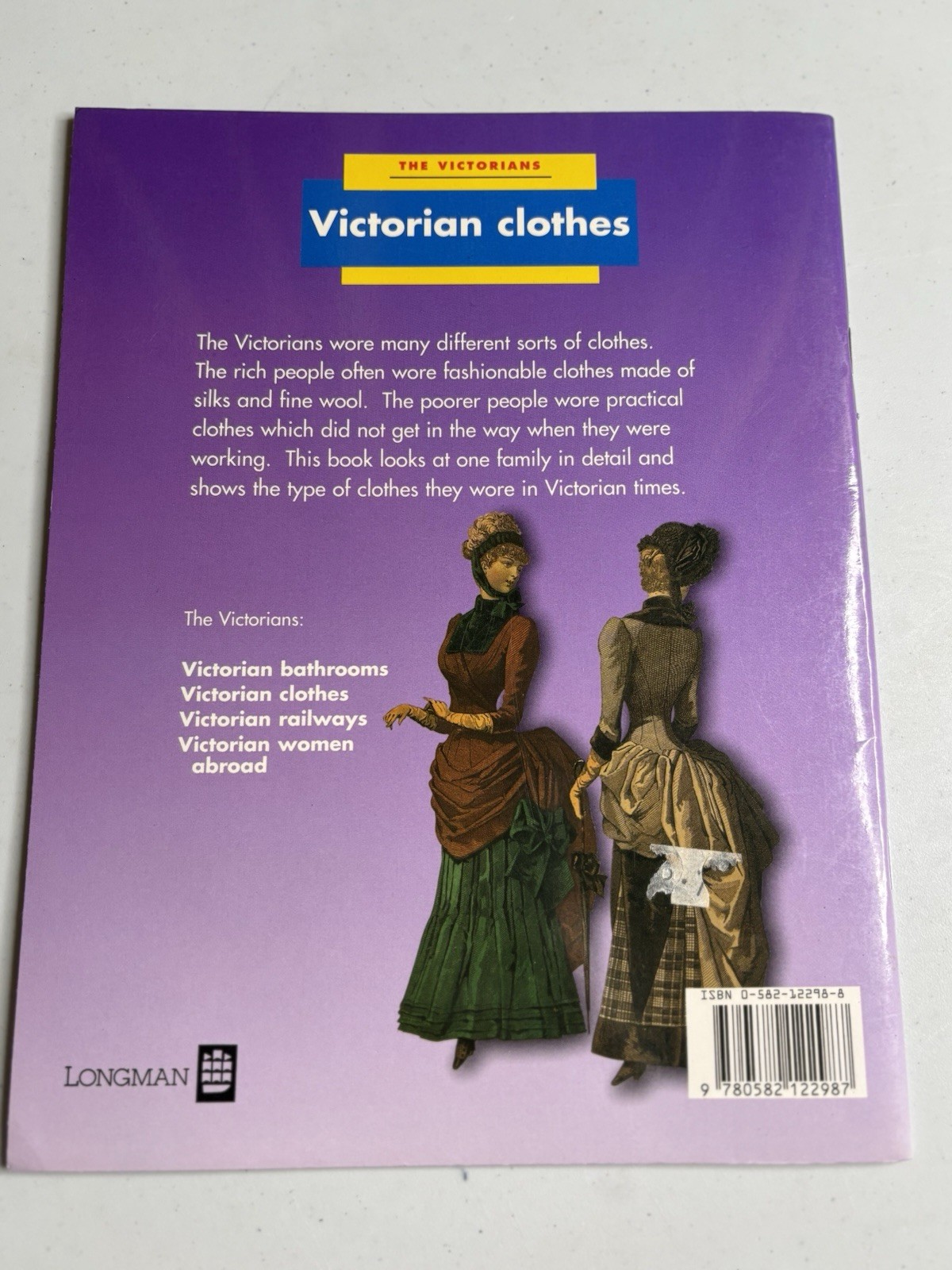 Victorian Clothes Paperback The Victorians Fiona Reynoldson Illustrated UK