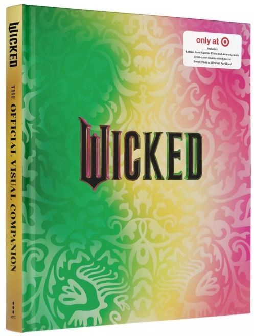 New: WICKED: THE OFFICIAL VISUAL COMPANION (Target Exclusive) – Hardcover
