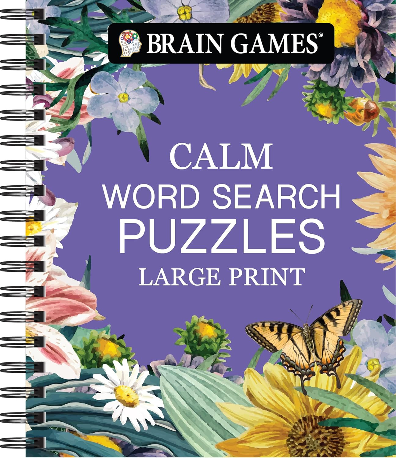 Brain Games – Calm: Word Search – Large Print (Brain Games Large Print)