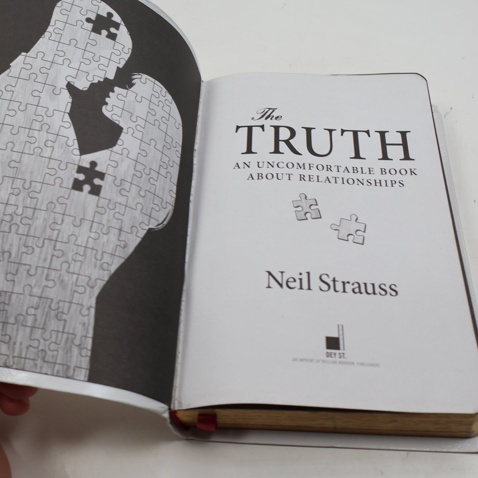 The Truth Neil Strauss 2015 First Edition Relationships Dey St.