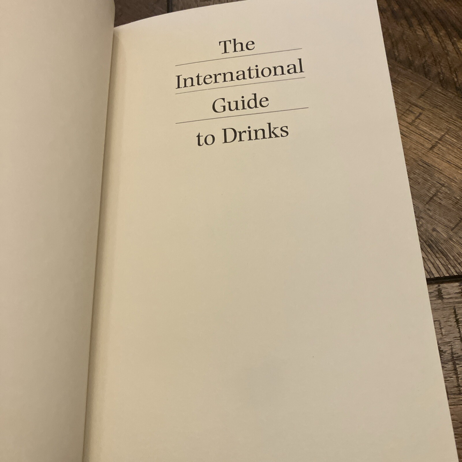 United Kingdom Bartenders Guild : The International Guide to Drinks Vintage