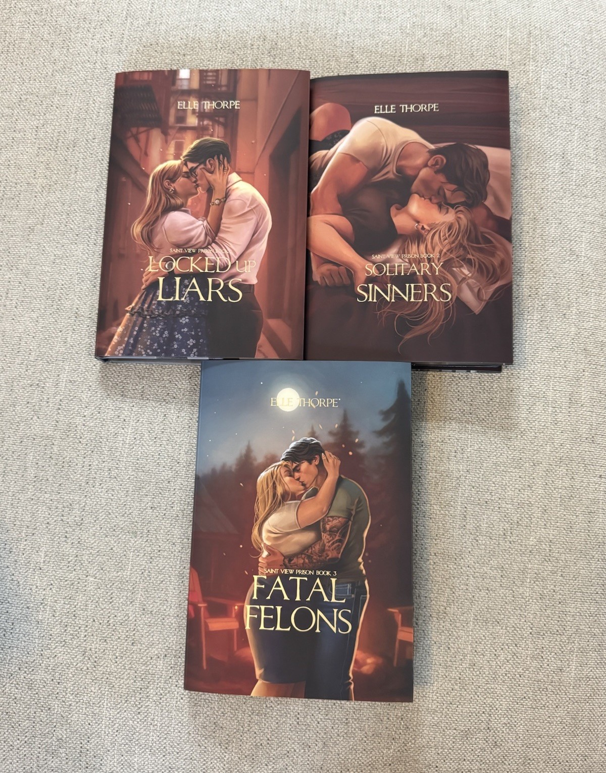 Elle Thorpe Saint View Prison Series Books For Days Crate Special Editions New
