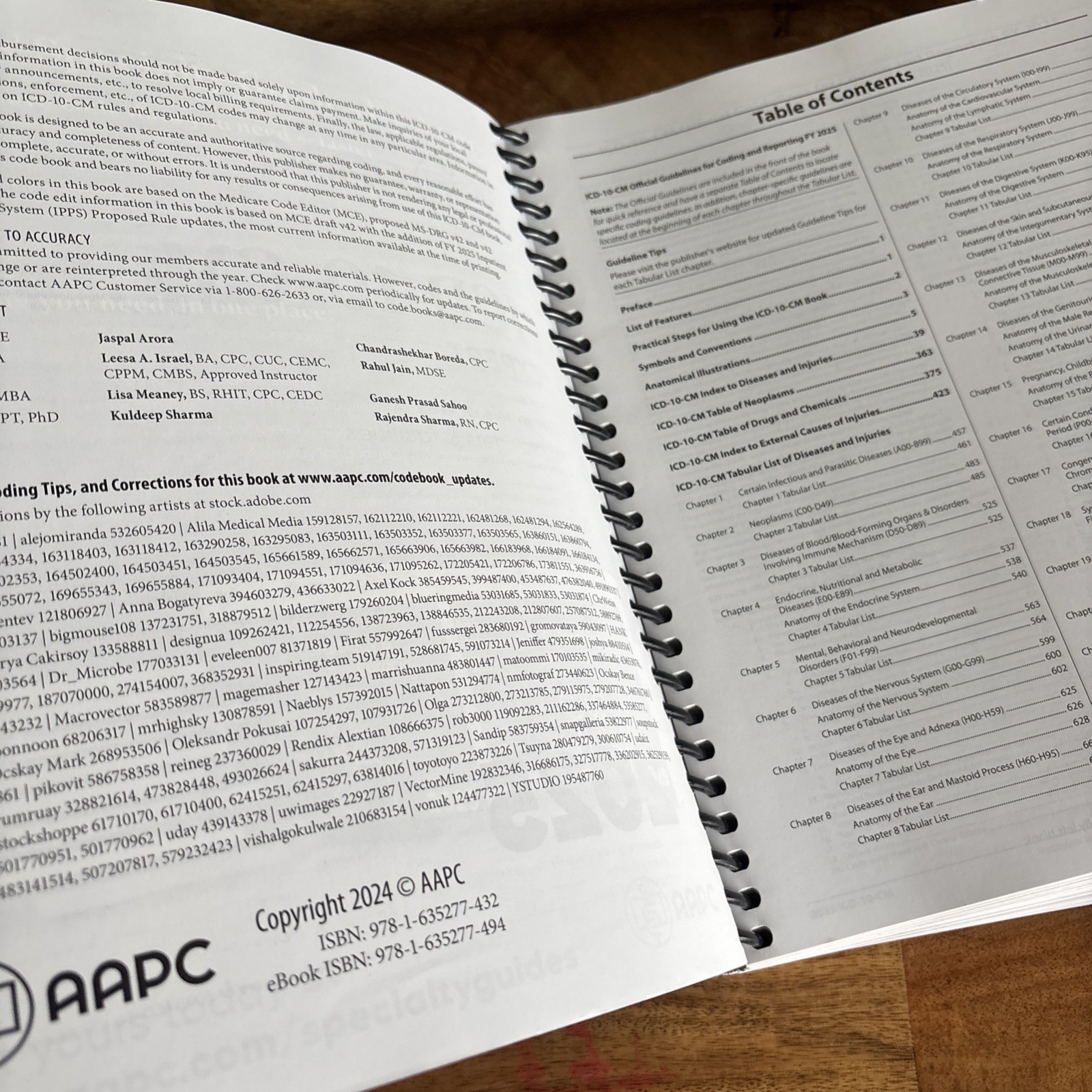 ICD-10-CM Complete Code Set 2025 – Spiral-bound, by AAPC