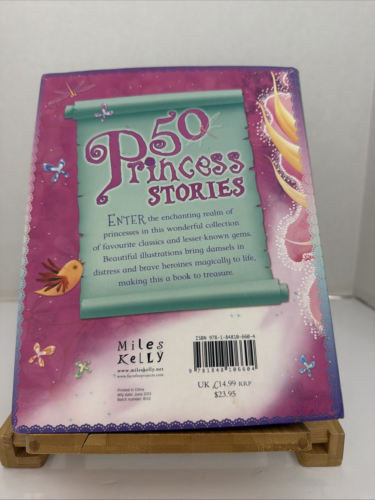 Childrens Book: 50 Princess Stories by Miles Kelly. 512 Pages Full Color 2014
