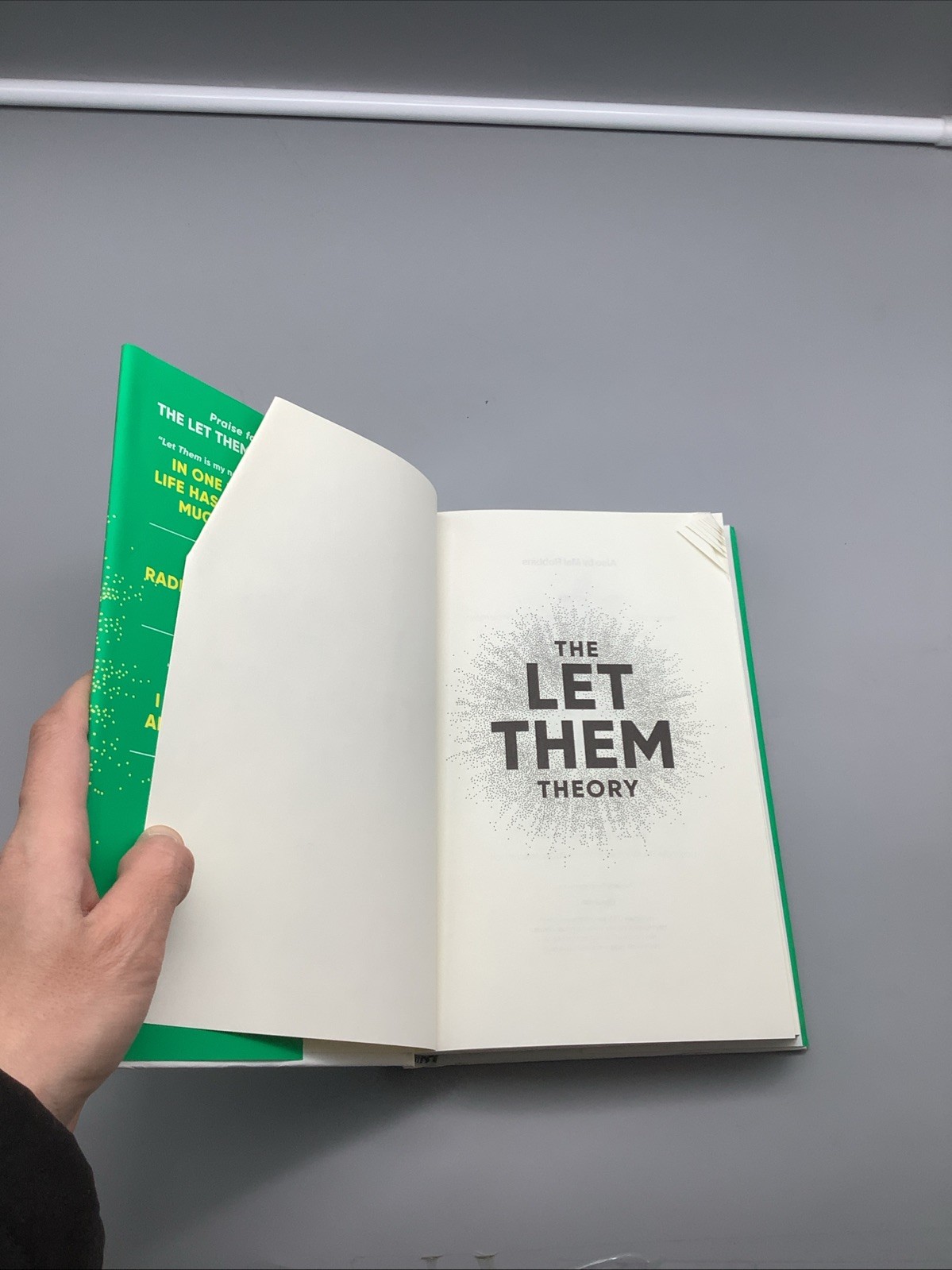 The Let Them Theory By Mel Robbins Hardcover Very GOOD Condition