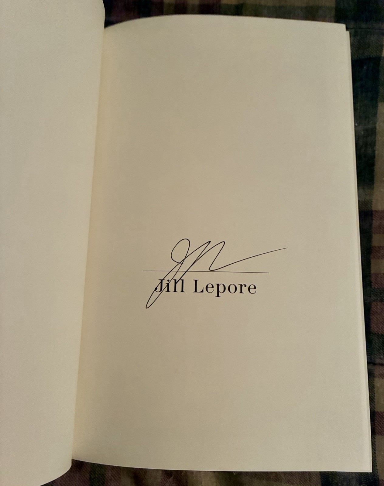 Signed Jill Lepore We The People Hardcover Book 1st/1st Pulitzer Prize Winner