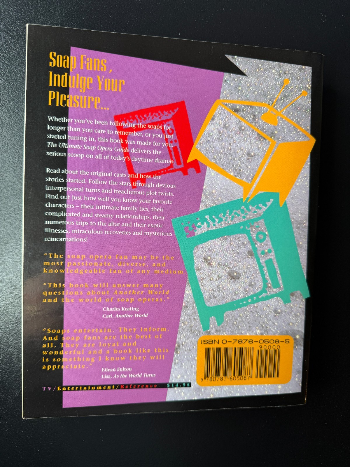 The Ultimate Soap Opera Guide – 1995 – by Seli Groves – 448 Pages