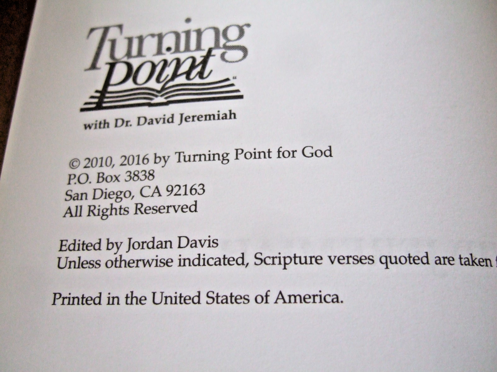 DR. DAVID JEREMIAH STUDY GUIDES TRIED, TESTED & TRIUMPHANT 2016 VOL 1-2