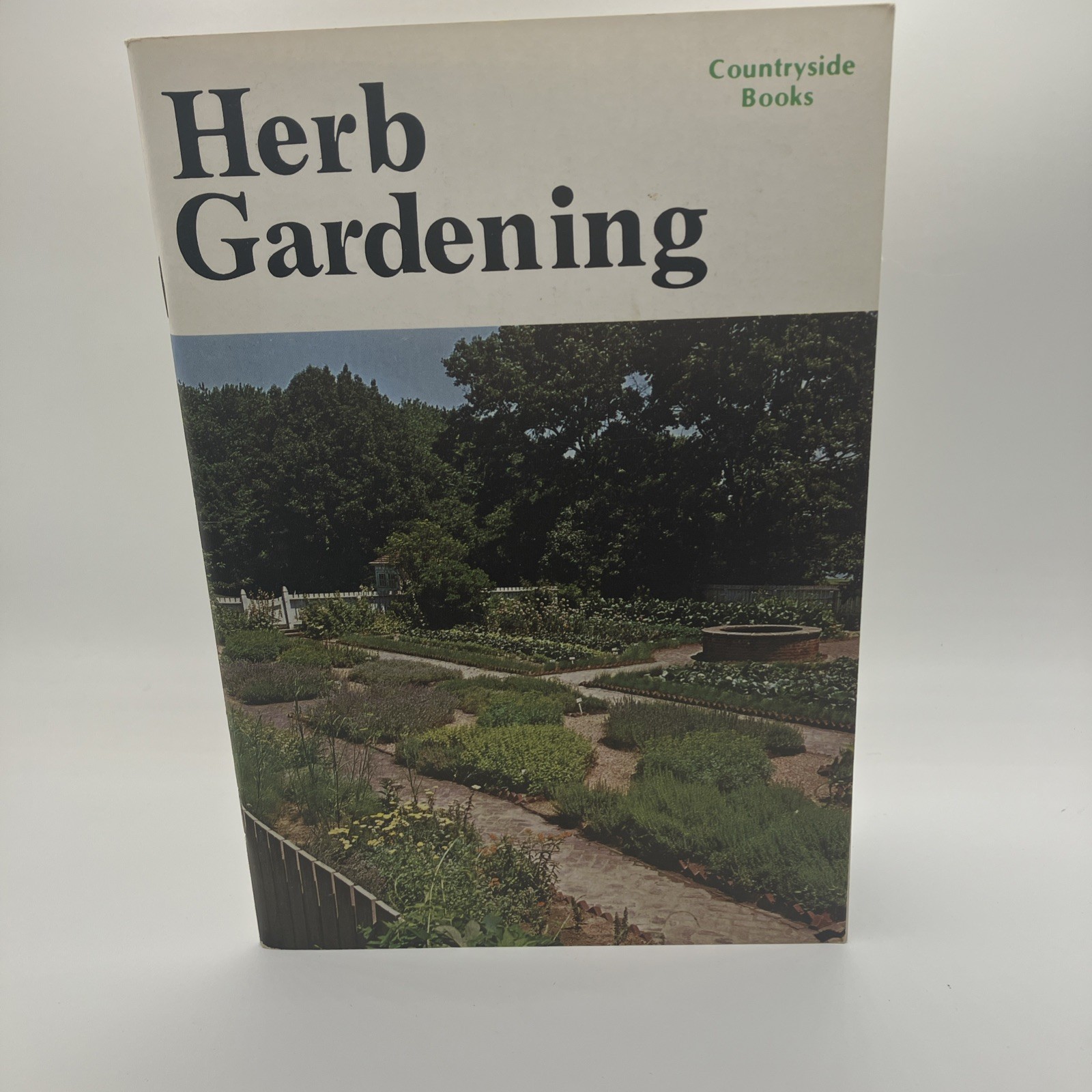 Vintage Herb Gardening Book 1976 Countryside Books 47 pages