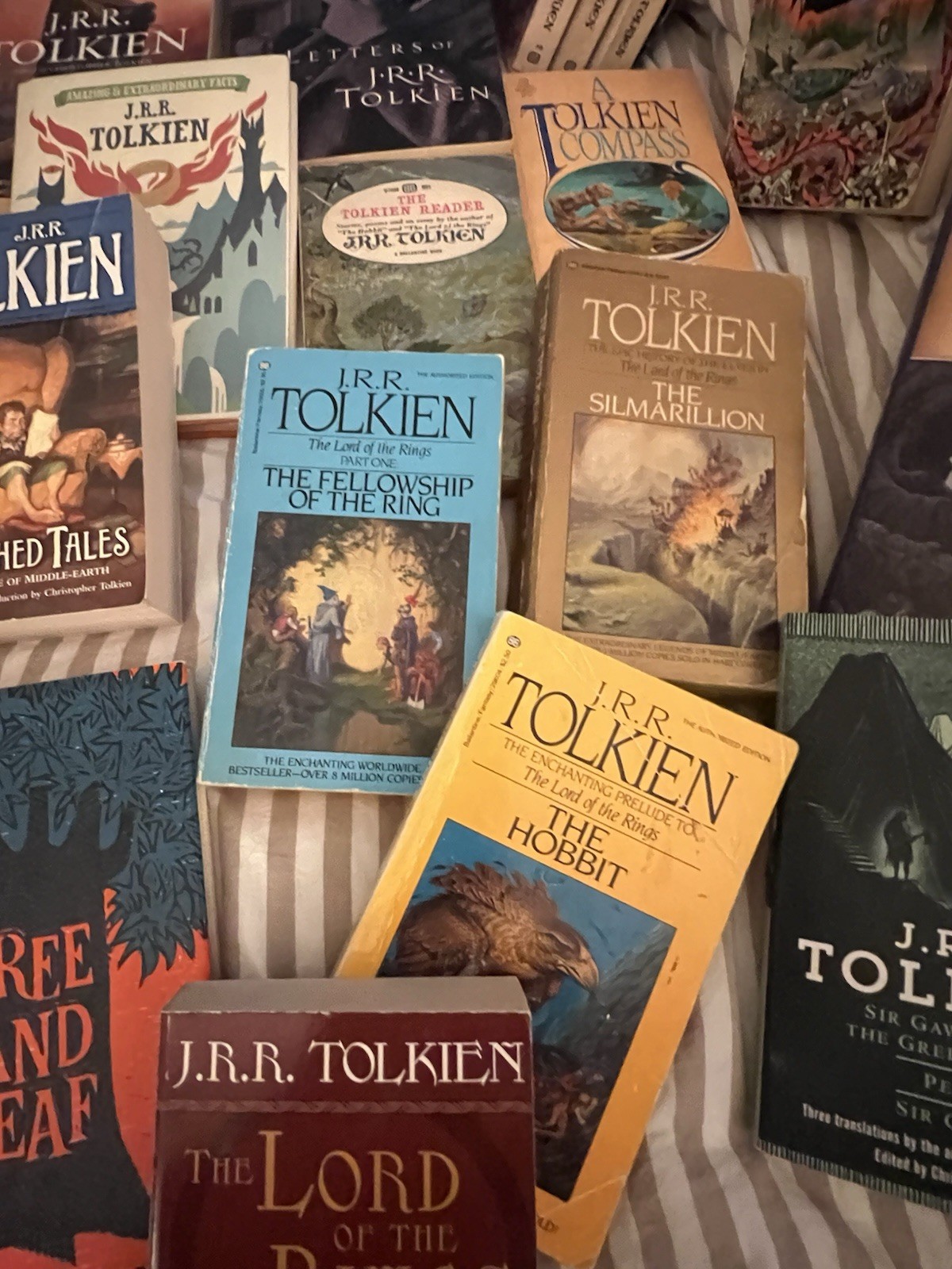 J.R.R. Tolkien Paperback Lot Starter Collection!