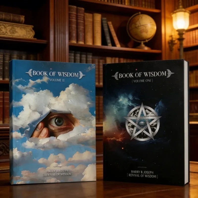 Book of Wisdom Volumes 1 & 2 by Harry B. Joseph (Paperback 2-Book Spiritual Set)