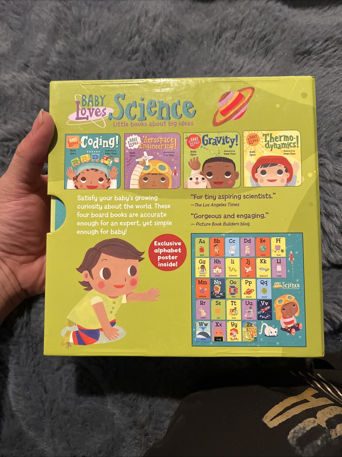 Baby Loves Science Board Boxed Set by Ruth Spiro (2018, Uk-Trade Paper) B-197