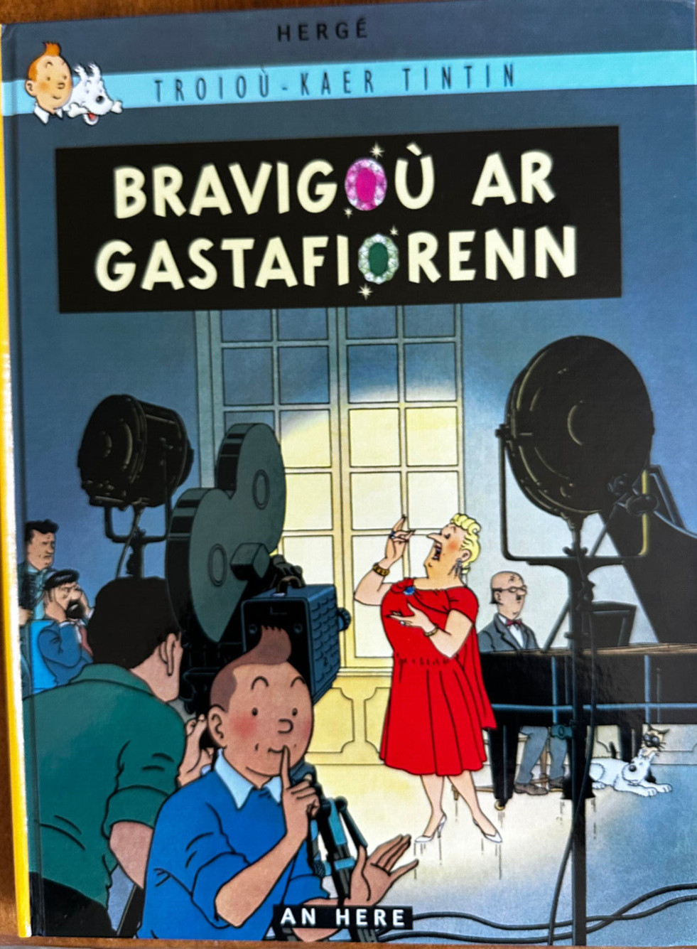 TINTIN Hergé Bravigou Ar Gastafiorenn