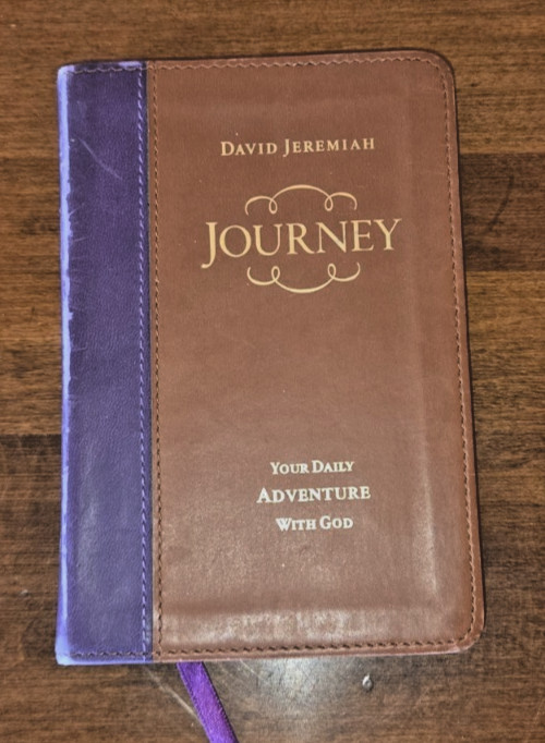 David Jeremiah JOURNEY ‘Your Daily Adventure With God’ Faux Leather Bound 2011