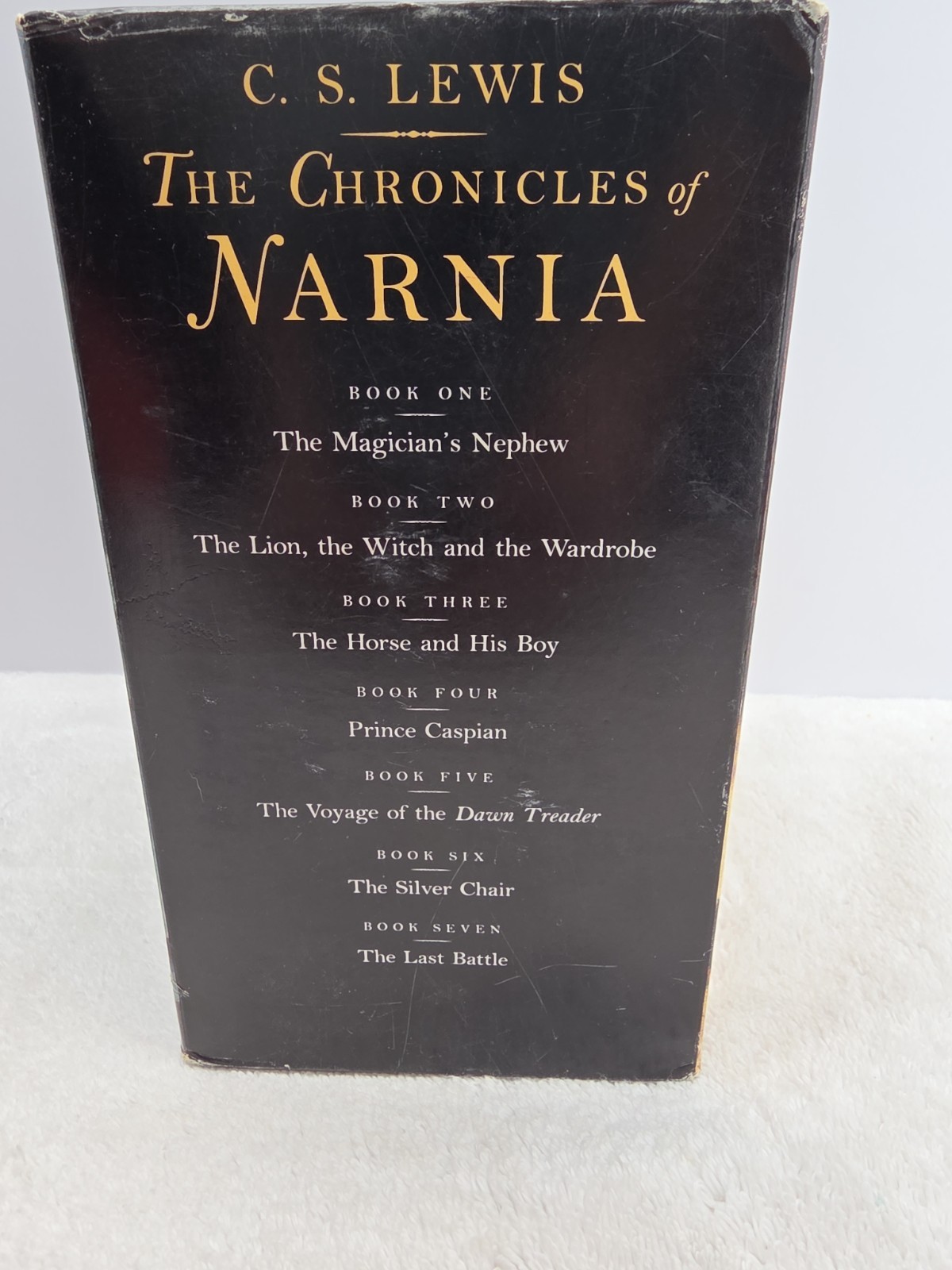 Chronicles of Narnia Boxed Set by C. S. Lewis Books 1-7