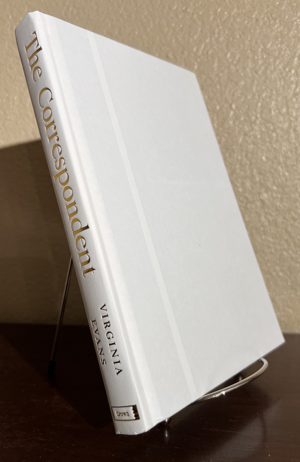 THE CORRESPONDENT : A Novel by Virginia Evans (2025, Hardcover) Later Printing