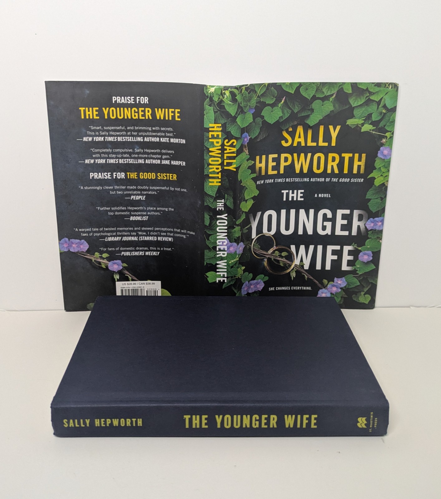 Sally Hepworth, The Younger Wife: A Novel, HC, DJ, 2022