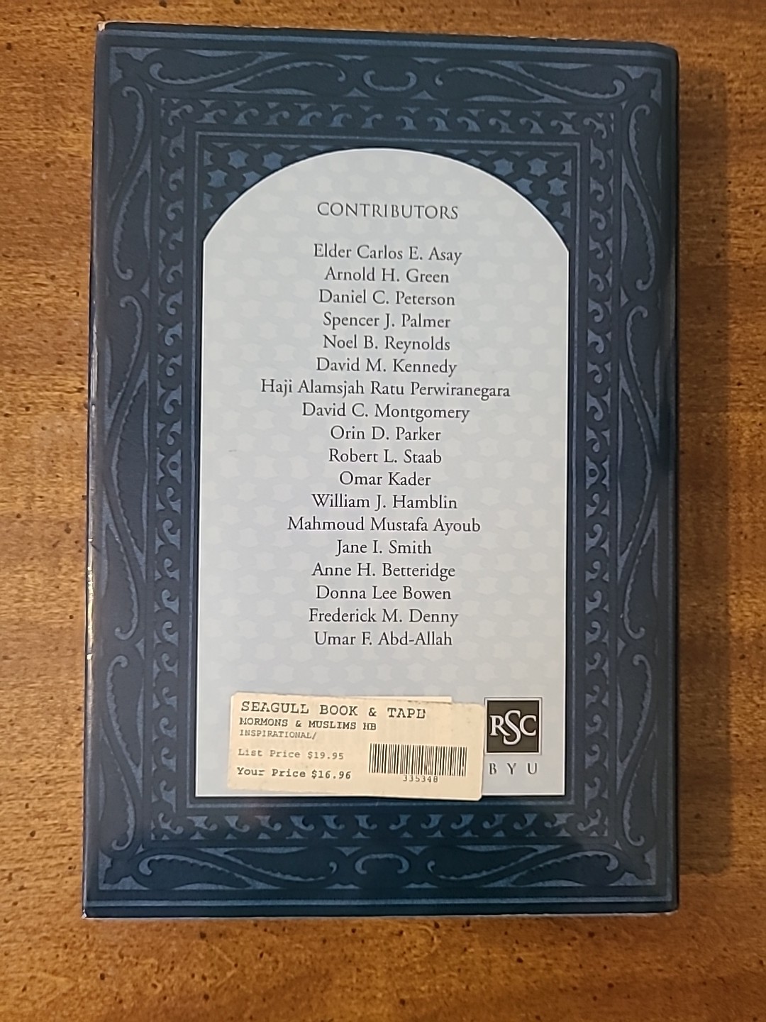 Mormons & Muslims BYU Updated & Revised Edition 2002 Hardcover Like New