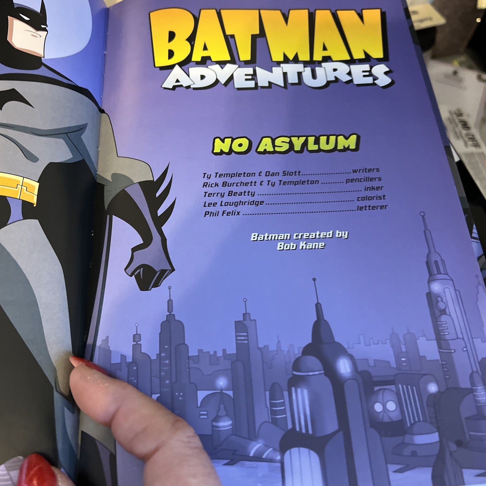 No Asylum (Batman Adventures, 1) – library Templeton, Beatty, Dan|Burchett…