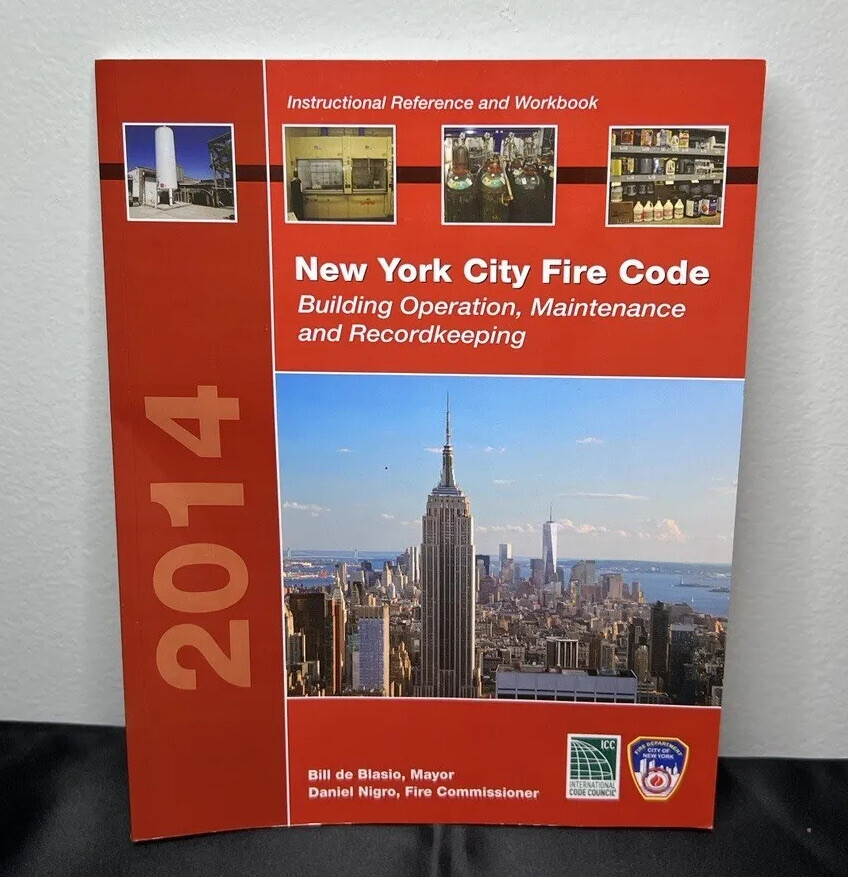 ICC International Code Council New York City Fire Code & Building Code Set 2014