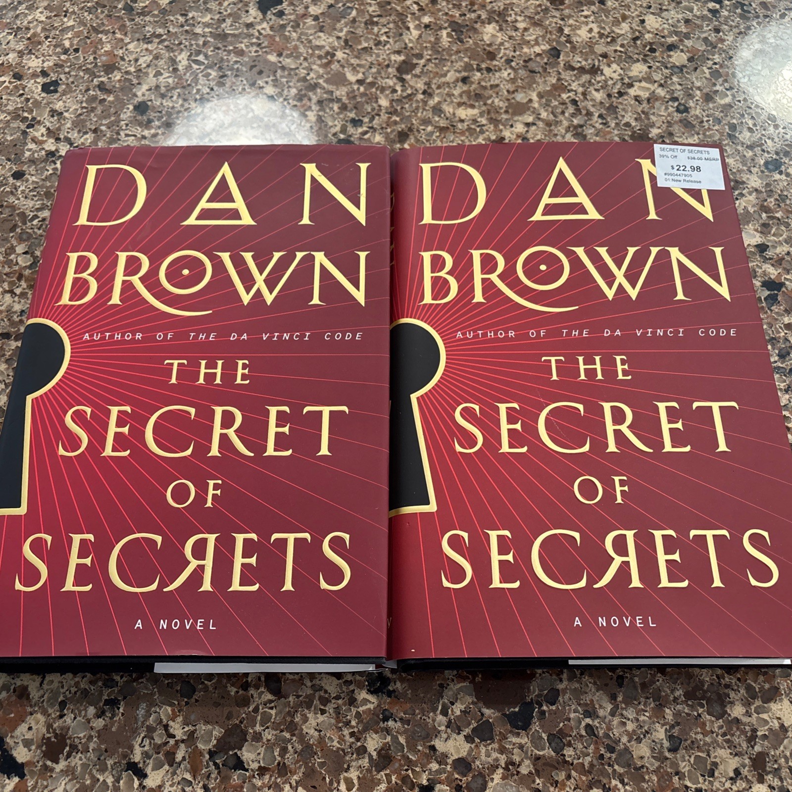 The Secret of Secrets : A Novel by Dan Brown (2025, Hardcover)