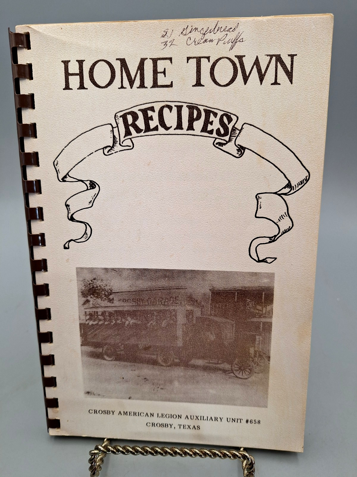 Crosby American Legion Auxiliary Unit #658 ~ Home Town Recipes ~ Crosby, TX
