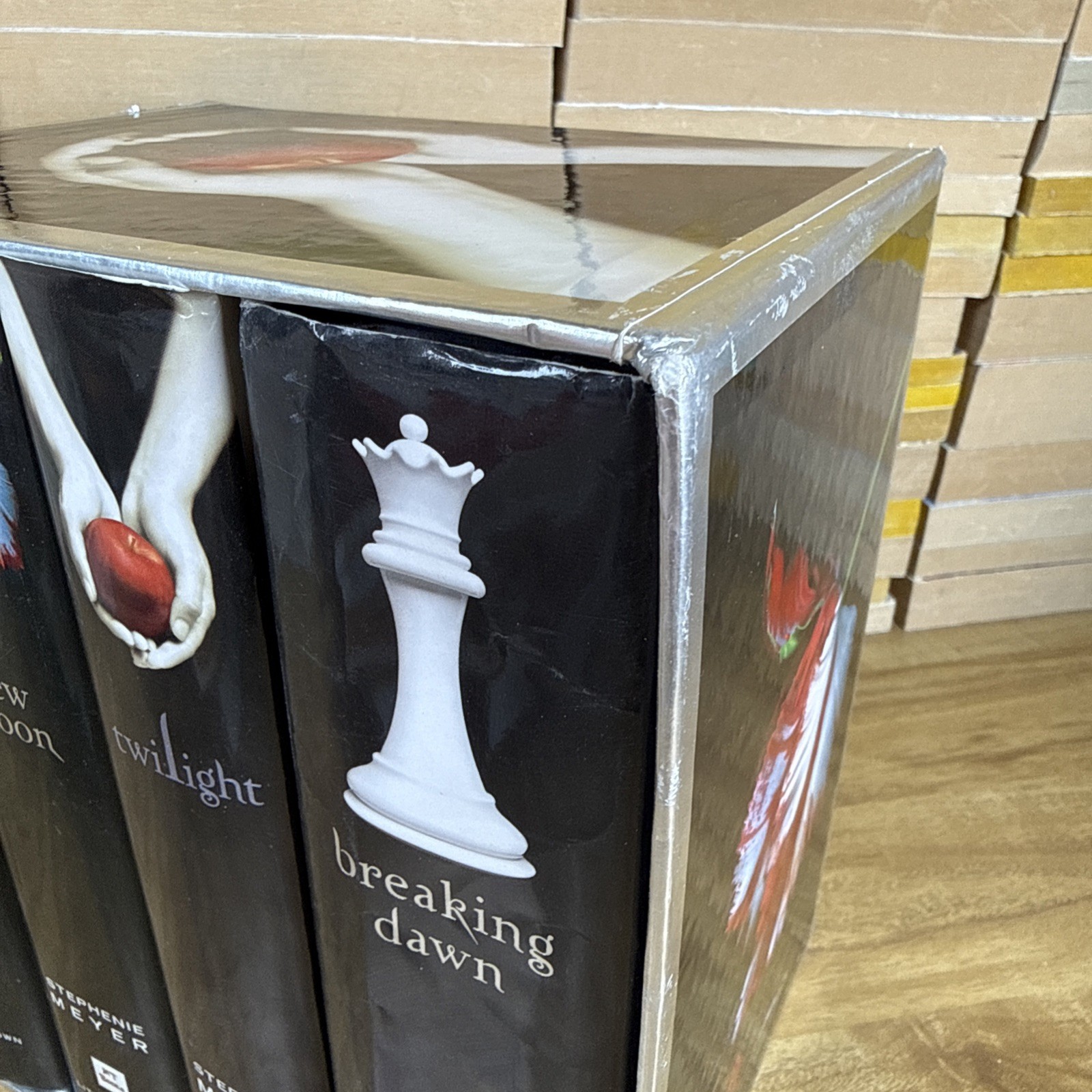 Twilight Saga 4 Book Set Slipcase Hardback Slipcover USA