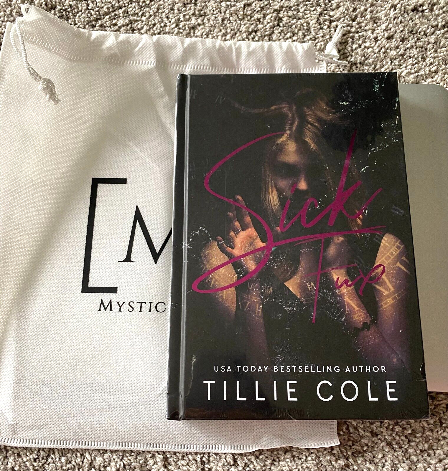 Sick Fux by Tillie Cole, Brand New, Sealed Hardcover Limited Edition w/ Dust Bag