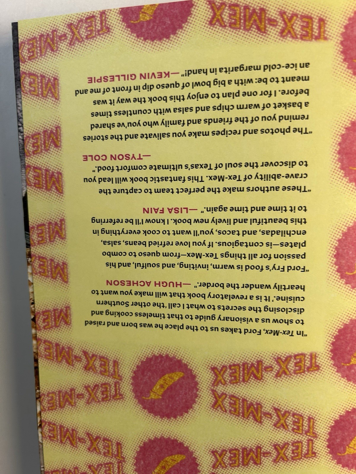 Tex Mex Ford Fry Jessica Dupuy Cookbook 2019 Traditions Comfort Food 1st Edition